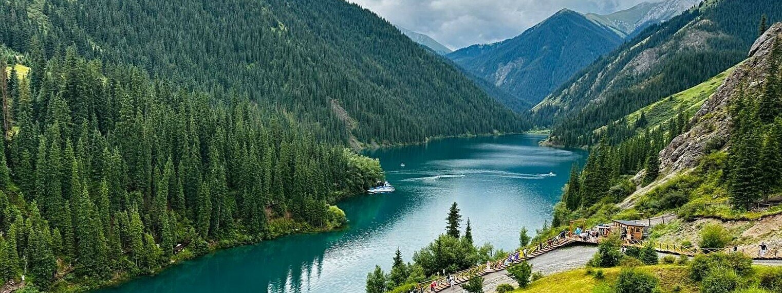 Тур «Озеро Кайынды и озеро Кольсай за 1 день» в —