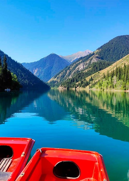 Кольсайское озеро, озеро Кайынды, Чарын 3 каньон (2 дня)! Blast Tour в —