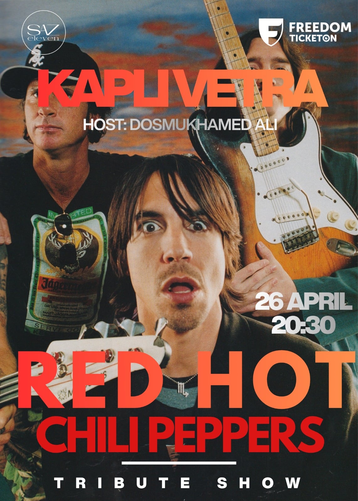 Трибьют Red Hot Chili Peppers в Алматы