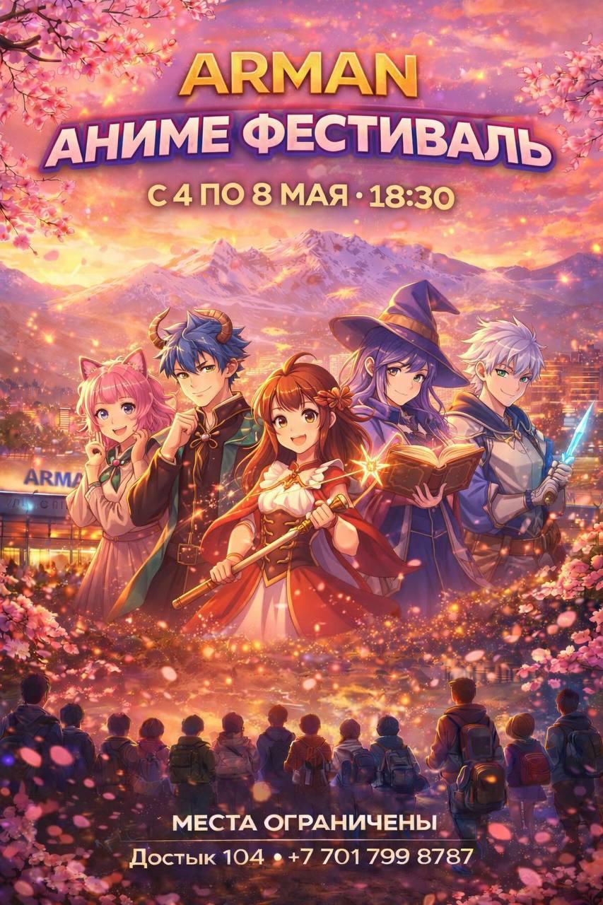 Arman Аниме фестиваль в Алматы